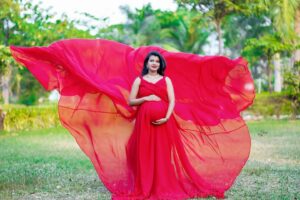 rental dress Red Gown (2)